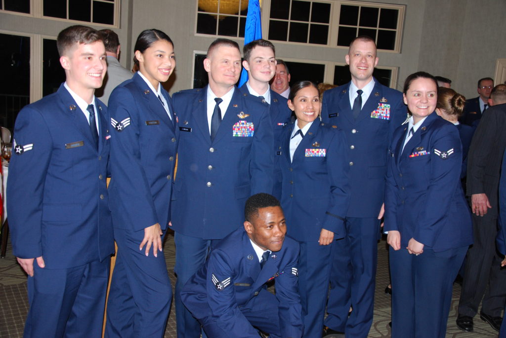 Enlisted Dinner Honors Enlisted Men Women of Scott Air Force Base WWII Veterans